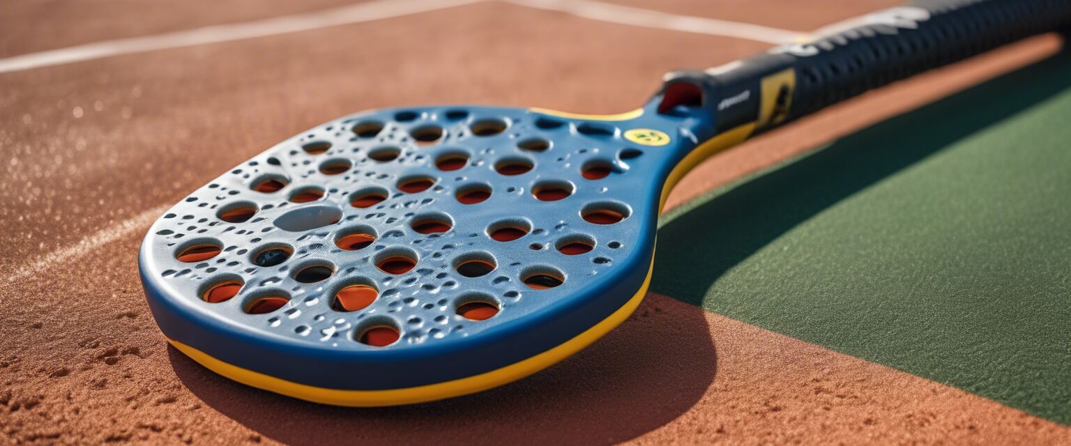 Close-up of paddles